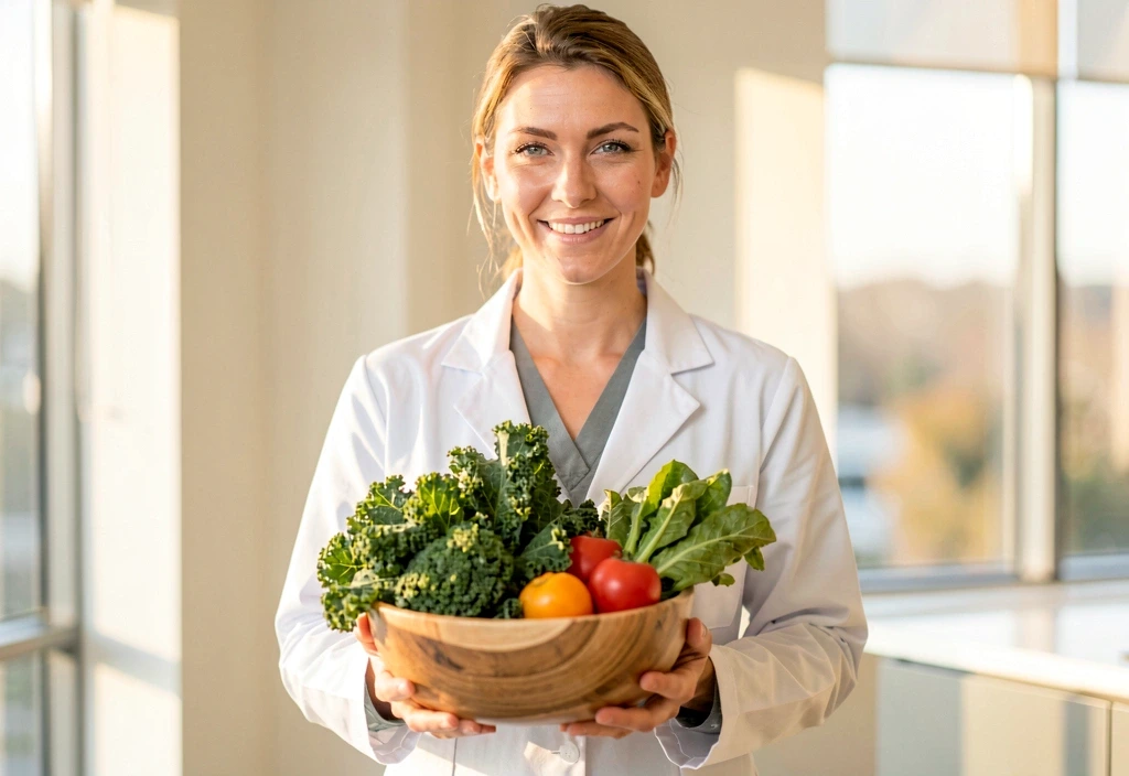 Nutritionist clinical portrait